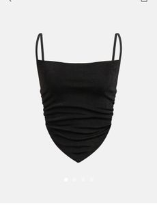 Black Cami Top From Urbanic Size: M