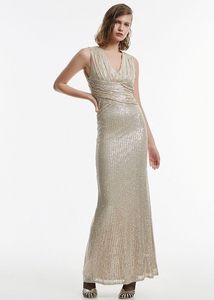 Sequin western Gown