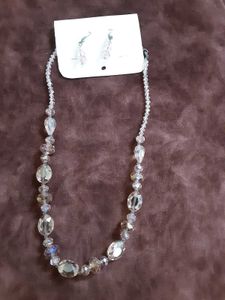 New Crystal Beaded Necklace