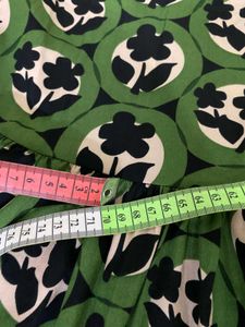 Green Floral Print Dress