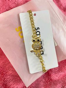 Savana Owl Charm Bracelet