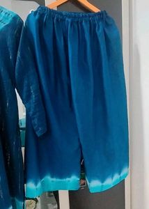Navy Blue Kurta Set