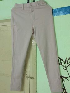 Pink Casual Pants