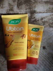 Joy Ubtan Tan Removal Face Wash – with Turmeric, S