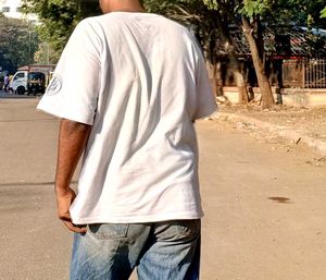 Graphic Print White T-Shirt