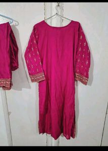 Elegant Pink Kurta Set
