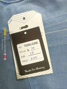 (L-78) 28 Size Straight Denim Jeans