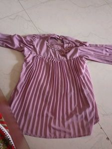 Pleated Tunic Top