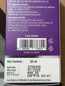 pack of 4, kojic acid face wash &amp; serum