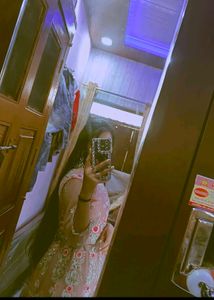 Long Flare Blouse With Sharara