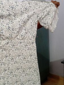 Floral Knee Length Dress