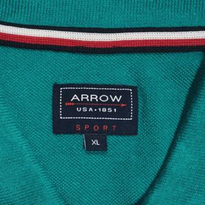 Arrow Sea Green Polo T-shirt