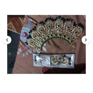 Emerald Bridal Jewelry Set
