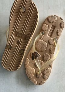 Cute Floral Flip Flops
