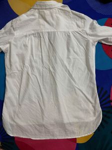 Long white shirt
