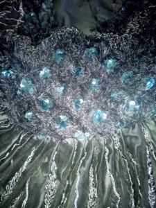 Elegant Sequin Embellished Evening Gown