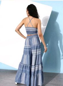 Striped Two-Piece Set