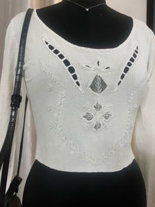 Zara White Top