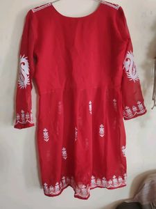 combo black and red kurti