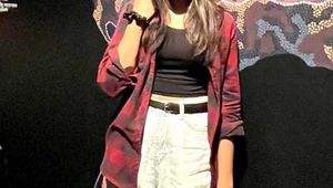 Red &amp; Gray Plaid Shirt