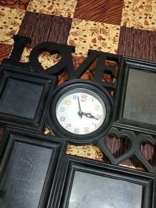 Love Photo Frame Clock