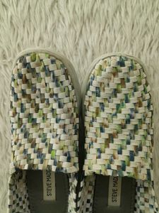 Steve Madden Woven Slip-On Sneakers
