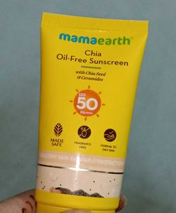 Mamaearth Chia Oil-Free Sunscreen SPF 50