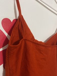 Zara Orange Camisole Top