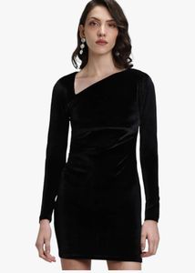 Forever 21 Black Velvet Mini Dress🖤