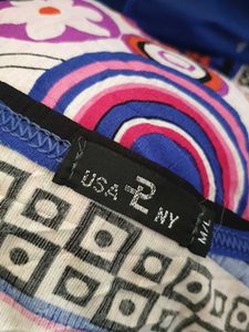 6412. Patterned Sleeveless Tunic Top