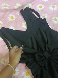 Black Skater Mini Dress