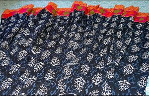 New Unused Cotton Maxi Skirt (Tailor Made)
