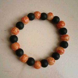 Tiger Beaded Bracelet