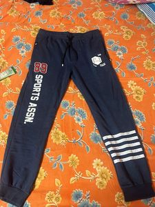 Navy Blue Sports Joggers