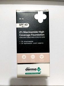 The Derma Co. Foundation &amp; Compact with SPF