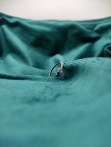 💞💍🌝Butterfly With Moon StearlinRing Silver Ring