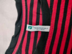 Striped Tee with Pineapple