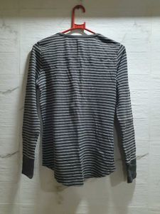 Striped Long Sleeve Top
