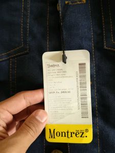 New Navy Denim Jacket