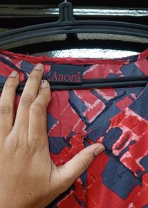 Red Feeding Kurti(Front Hook)