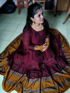 Excellent Silk Cotton Gown