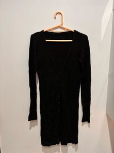 Black Button-Down Dress.