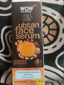 Wow Ubtan Face Serum