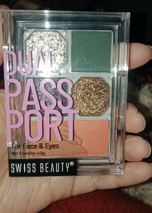 Swiss Beauty Passport Eyeshadow -01
