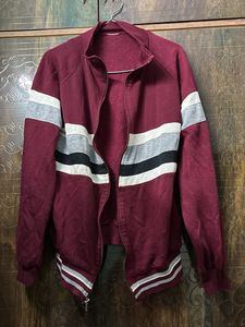 Striped Maroon Jacket