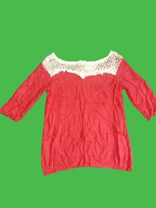 Red Cotton Top
