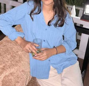 Blue Regular Fit Shirt