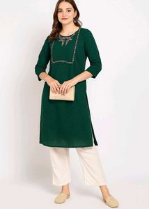 Green kurta 🌻