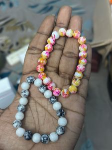 Colorful Beaded Bracelet Set