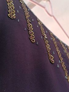 Elegant Purple Embroidered Kurta